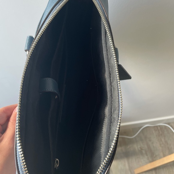 Coach slim leather brief - unisex - denim blue - Picture 6 of 6